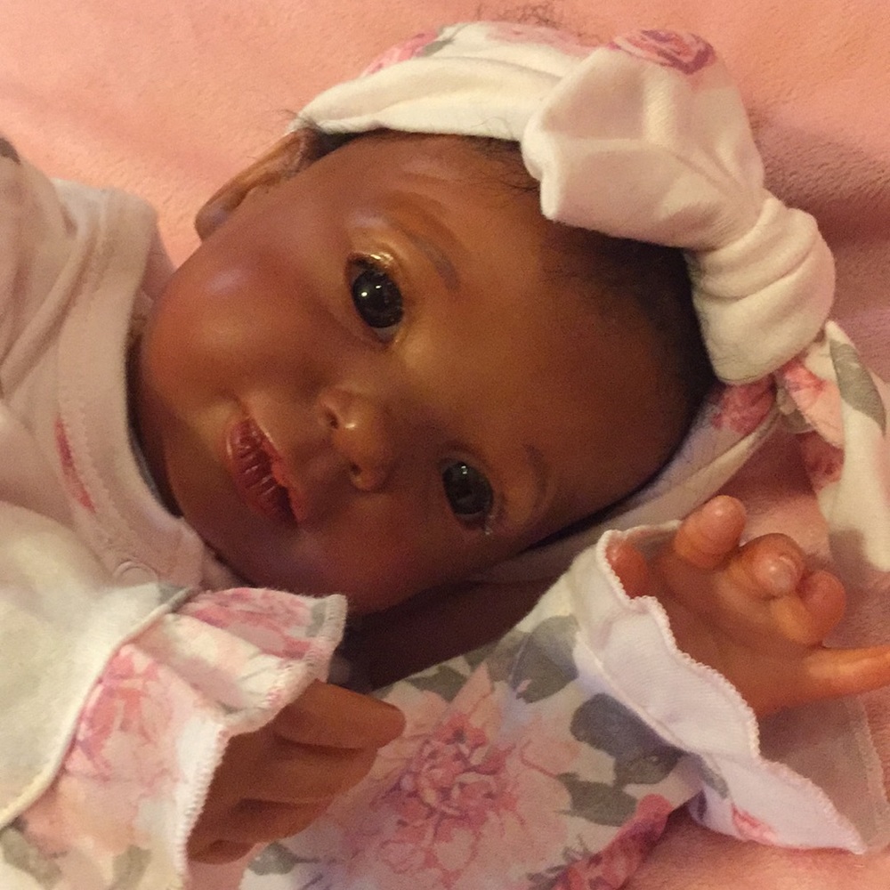 Reborn baby girl doll